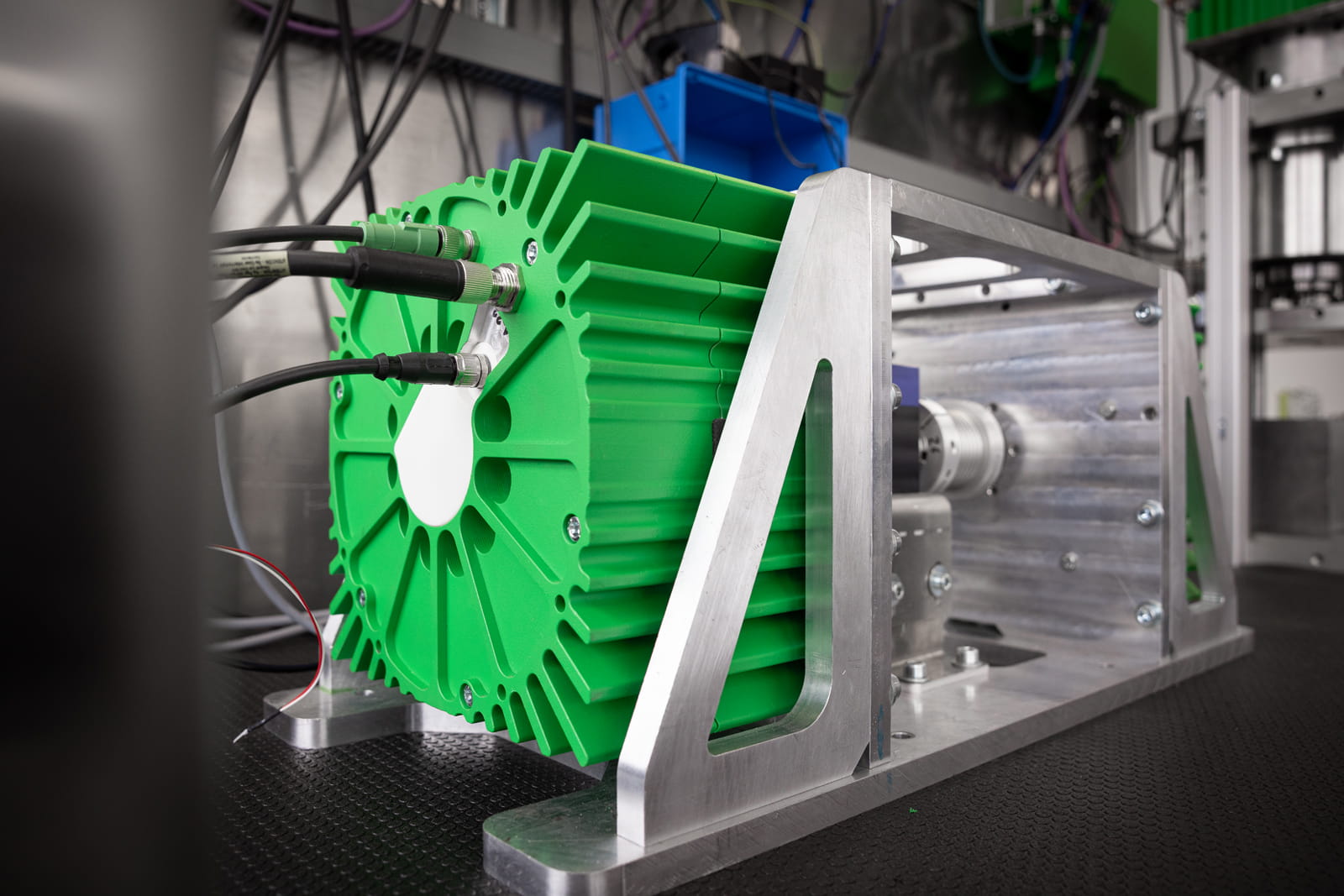 Der von der PRODUKTIVE gestaltete XOOO AXM Axialflussmotor.